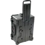 Pelican 1614 Protector Case with Padded Dividers Black - Watertight Crushproof Wheeled Hard Equipment Case with Trolley Handle (1610-024-110)