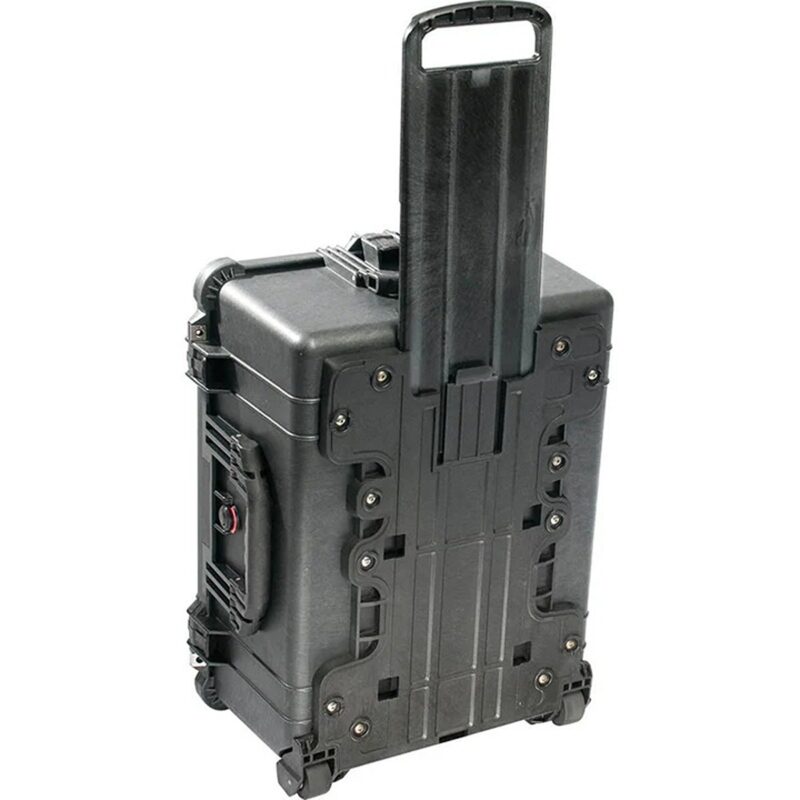 Pelican 1614 Protector Case with Padded Dividers Black - Watertight Crushproof Wheeled Hard Equipment Case with Trolley Handle (1610-024-110)