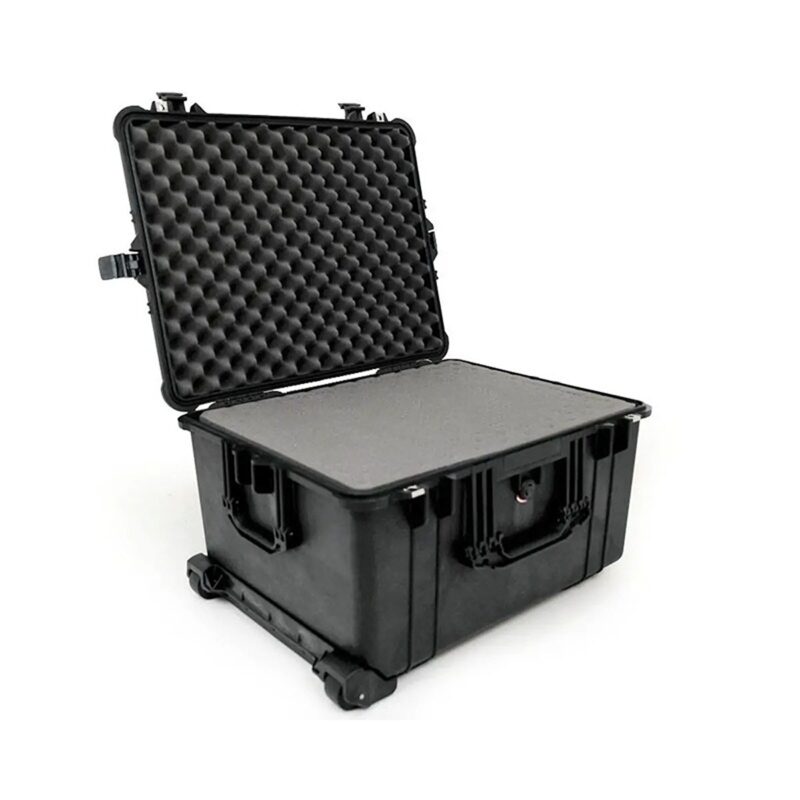 Pelican 1620 Protector Case with 4-Level Foam Black - Watertight Crushproof Wheeled Hard Equipment Case with Trolley Handle (1620-020-110)