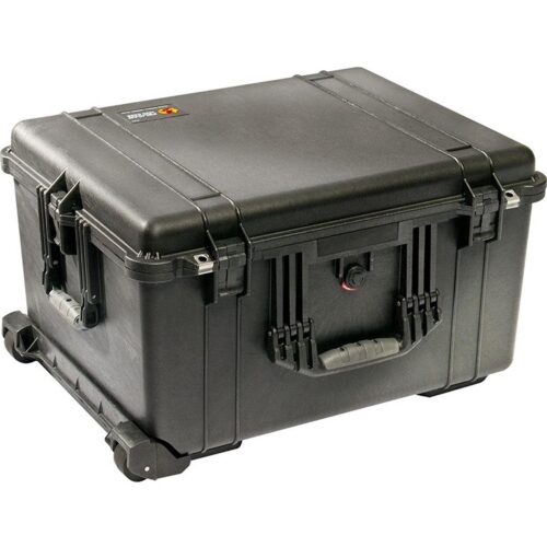 Pelican 1620NF Protector Case No Foam Black - Watertight Crushproof Wheeled Hard Equipment Case with Trolley Handle (1620-021-110)