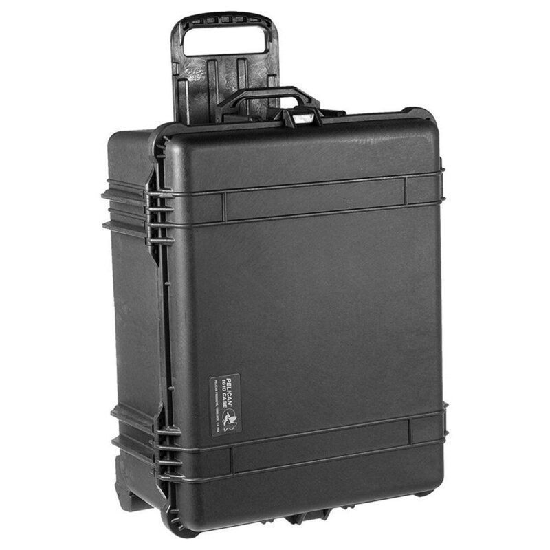 Pelican 1620NF Protector Case No Foam Black - Watertight Crushproof Wheeled Hard Equipment Case with Trolley Handle (1620-021-110)