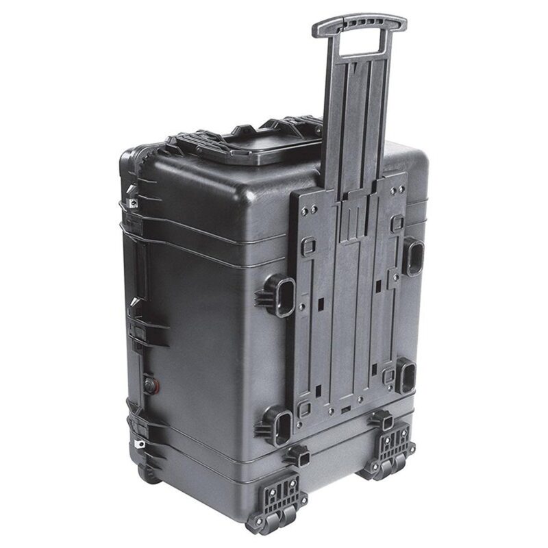 Pelican 1630NF Protector Case No Foam Black - Watertight Crushproof Wheeled Hard Equipment Case with 4 Wheels & Trolley Handle (1630-001-110)