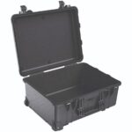 Pelican 1630NF Protector Case No Foam Black - Watertight Crushproof Wheeled Hard Equipment Case with 4 Wheels & Trolley Handle (1630-001-110)