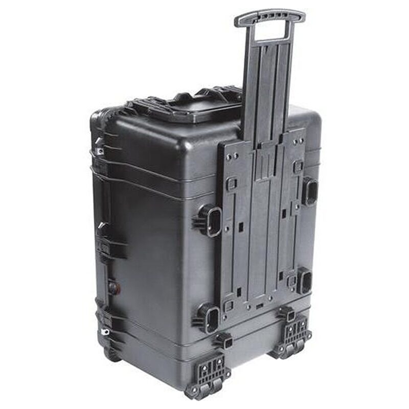Pelican 1634 Protector Case with Padded Dividers Black - Watertight Crushproof Wheeled Hard Equipment Case with Trolley Handle (1630-004-110)