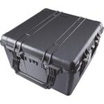 Pelican 1640 Protector Case with 3-Level Foam Black - Watertight Crushproof Wheeled Hard Equipment Case with 4 Wheels & Trolley Handle (1640-000-110)