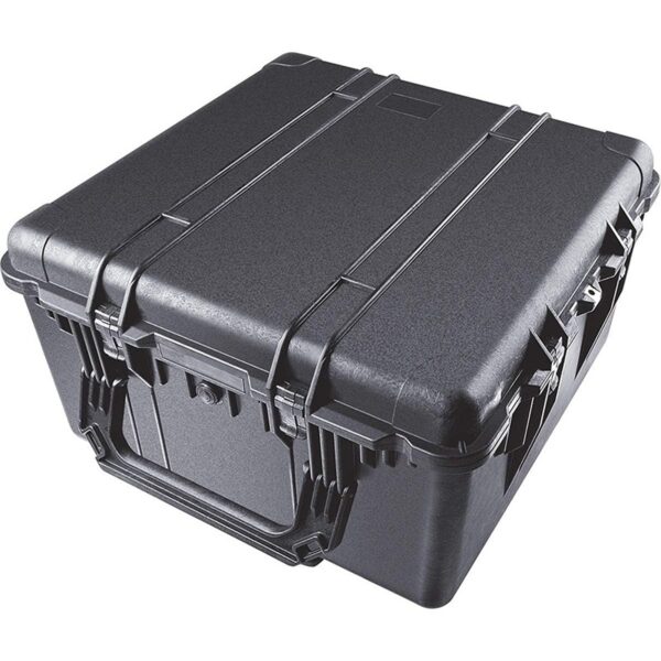 Pelican 1640 Protector Case with 3-Level Foam Black - Watertight Crushproof Wheeled Hard Equipment Case with 4 Wheels & Trolley Handle (1640-000-110)