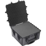 Pelican 1640 Protector Case with 3-Level Foam Black - Watertight Crushproof Wheeled Hard Equipment Case with 4 Wheels & Trolley Handle (1640-000-110)