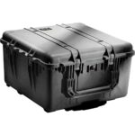 Pelican 1640 Protector Case with 3-Level Foam Black - Watertight Crushproof Wheeled Hard Equipment Case with 4 Wheels & Trolley Handle (1640-000-110E)