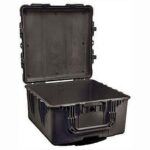 Pelican 1640NF Protector Case No Foam Black - Watertight Crushproof Wheeled Hard Equipment Case with 4 Wheels & Trolley Handle (1640-001-110)