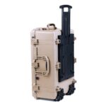 Pelican 1650 Protector Case with 2-Level Foam Desert Tan - Watertight Crushproof Wheeled Hard Equipment Case with 4 Wheels & Trolley Handle (1650-020-190)