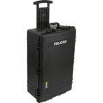 Pelican 1650NF Protector Case No Foam Black - Watertight Crushproof Wheeled Hard Equipment Case with 4 Wheels & Trolley Handle (1650-121-110)