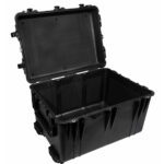 Pelican 1660 Protector Case with 3-Level Foam Black - Watertight Crushproof Wheeled Hard Equipment Case with 4 Wheels & Trolley Handle (1660-020-110)
