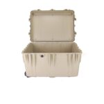 Pelican 1660 Protector Case with 3-Level Foam Desert Tan - Watertight Crushproof Wheeled Hard Equipment Case with 4 Wheels & Trolley Handle (1660-020-190)
