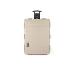 Pelican 1660 Protector Case with 3-Level Foam Desert Tan - Watertight Crushproof Wheeled Hard Equipment Case with 4 Wheels & Trolley Handle (1660-020-190)