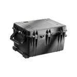 Pelican 1660NF Protector Case No Foam Black - Watertight Crushproof Wheeled Hard Equipment Case with 4 Wheels & Trolley Handle (1660-021-110)