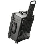 Pelican 1660NF Protector Case No Foam Black - Watertight Crushproof Wheeled Hard Equipment Case with 4 Wheels & Trolley Handle (1660-021-110)