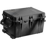 Pelican 1664 Protector Case with Padded Dividers Black - Watertight Crushproof Wheeled Hard Equipment Case with Trolley Handle (1660-024-110)