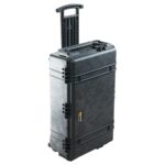 Pelican 1670 Protector Case with 2-Level Foam Black - Watertight Crushproof Wheeled Hard Equipment Case with 4 Wheels & Trolley Handle (1670-000-110)