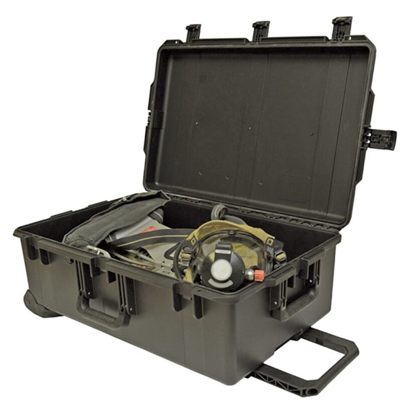 Pelican 1670NF Protector Case No Foam Black - Watertight Crushproof Wheeled Hard Equipment Case with 4 Wheels & Trolley Handle (1670-001-110)