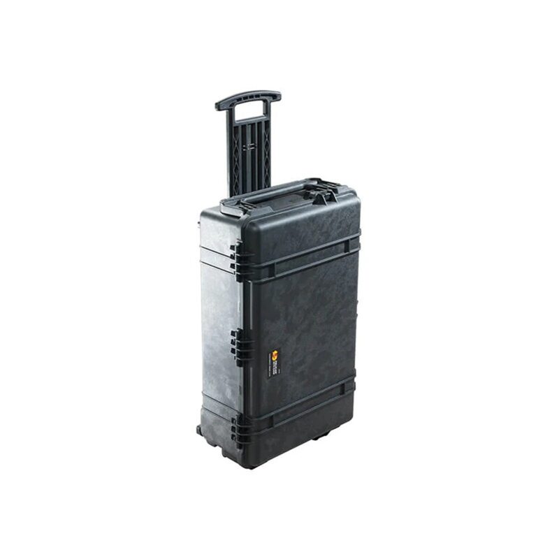 Pelican 1670NF Protector Case No Foam Black - Watertight Crushproof Wheeled Hard Equipment Case with 4 Wheels & Trolley Handle (1670-001-110)