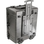 Pelican 1690NF Protector Case No Foam Black - Watertight Crushproof Wheeled Hard Equipment Case with 4 Wheels & Trolley Handle (1690-001-110)