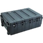Pelican 1730 Black Wheeled Transport Case with 5-Piece Foam - Waterproof Crushproof Large Hard Case 1730-000-110