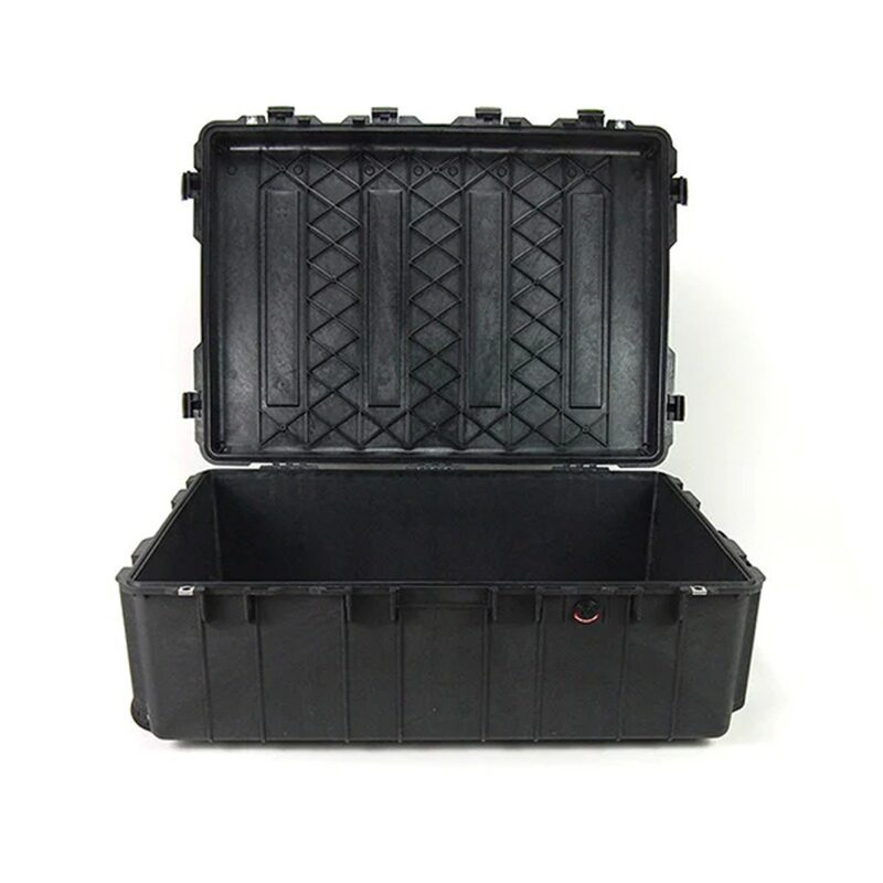 Pelican 1730 Black Wheeled Transport Case with 5-Piece Foam - Waterproof Crushproof Large Hard Case 1730-000-110