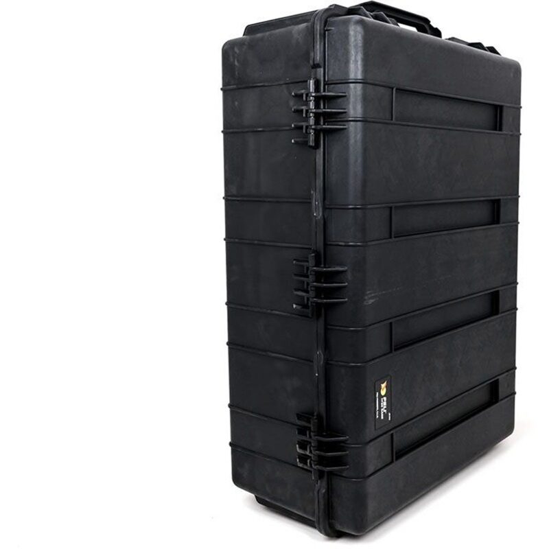 Pelican 1730 Black Wheeled Transport Case with 5-Piece Foam - Waterproof Crushproof Large Hard Case 1730-000-110