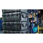 Pelican 1730 OD Green Wheeled Protector Case with 5-Piece Foam - Waterproof Crushproof Large Hard Case 1730-000-130