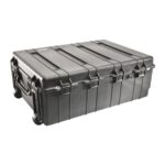 Pelican 1730NF Black No Foam Wheeled Transport Case - Waterproof Crushproof Large Empty Hard Case 1730-001-110