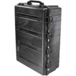 Pelican 1730NF Black No Foam Wheeled Transport Case - Waterproof Crushproof Large Empty Hard Case 1730-001-110