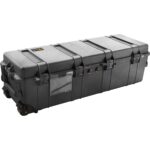 Pelican 1740 Black Long Wheeled Case with 6-Piece Pick N Pluck Foam - Waterproof Crushproof Extra-Long Hard Case 1740-000-110