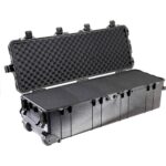 Pelican 1740 Black Long Wheeled Case with 6-Piece Pick N Pluck Foam - Waterproof Crushproof Extra-Long Hard Case 1740-000-110