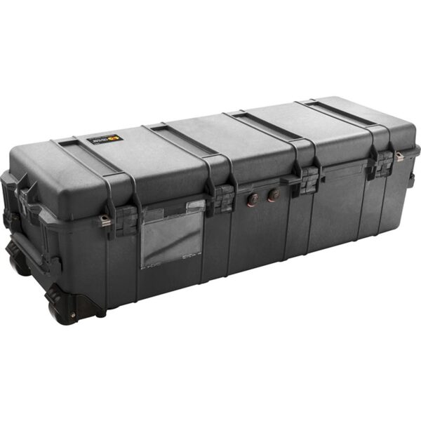 Pelican 1740NF Black No Foam Long Wheeled Case - Waterproof Crushproof Extra-Long Empty Hard Case 1740-001-110