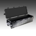 Pelican 1740NF Black No Foam Long Wheeled Case - Waterproof Crushproof Extra-Long Empty Hard Case 1740-001-110