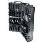 Pelican 1780 Black Wheeled Protector Case with Detachable Lid - Waterproof Crushproof Large Hard Case 1780-000-110