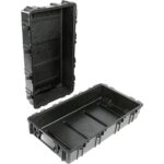 Pelican 1780 Black Wheeled Protector Case with Detachable Lid - Waterproof Crushproof Large Hard Case 1780-000-110