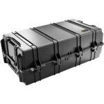 Pelican 1780NF Black No Foam Wheeled XXL Case - Waterproof Crushproof Large Detachable Lid Hard Case 1780-001-110