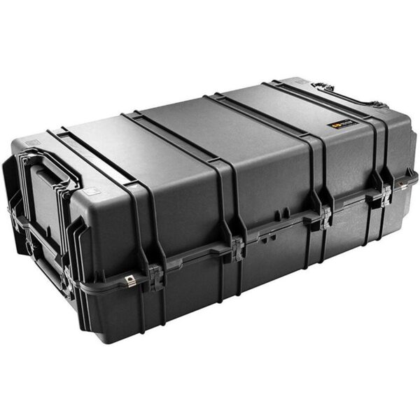 Pelican 1780NF Black No Foam Wheeled XXL Case - Waterproof Crushproof Large Detachable Lid Hard Case 1780-001-110