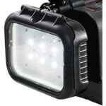 Pelican 9430 RALS Gen 3 Remote Area Lighting System 3000 Lumens 6 XML Head Black - Waterproof Portable LED Work Light 094300-0001-110
