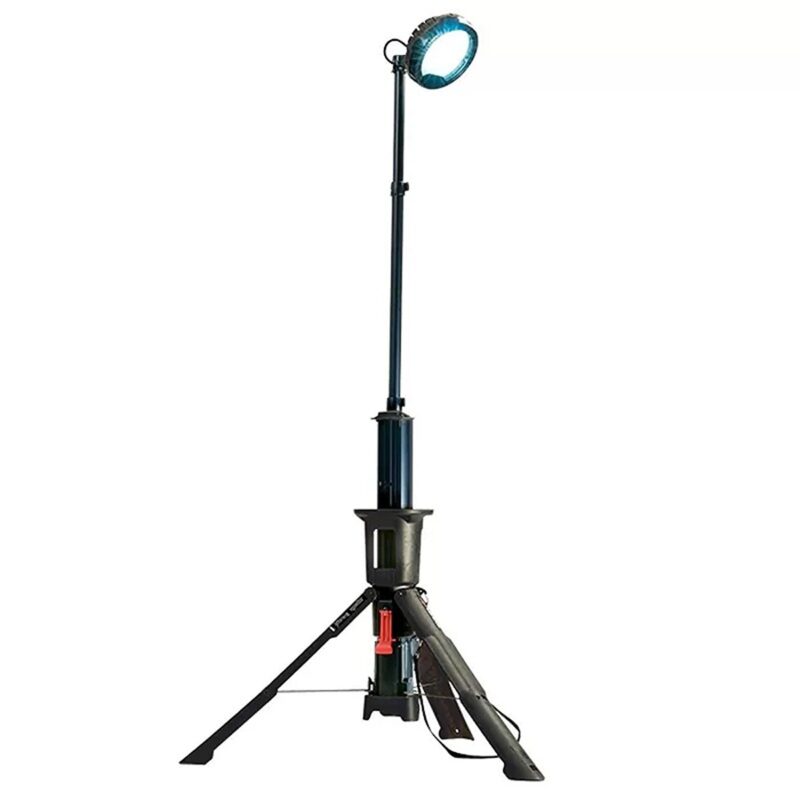 Pelican 9440 RALS Gen 2 Black Remote Area Lighting System 5300 Lumens Lithium-Ion - Waterproof Extendable Mast LED Work Light 094400-0001-110