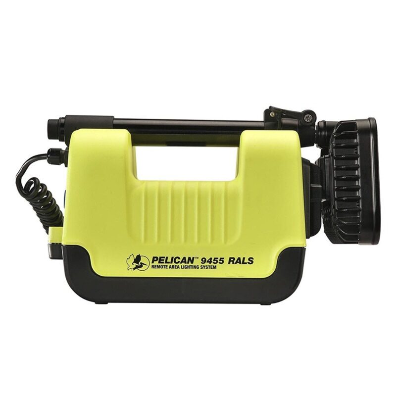 Pelican 9455 RALS Hazardous Location Approved Yellow - Class I Div 1 ATEX Zone 0 1600 Lumens Remote Area Light 094550-0000-245