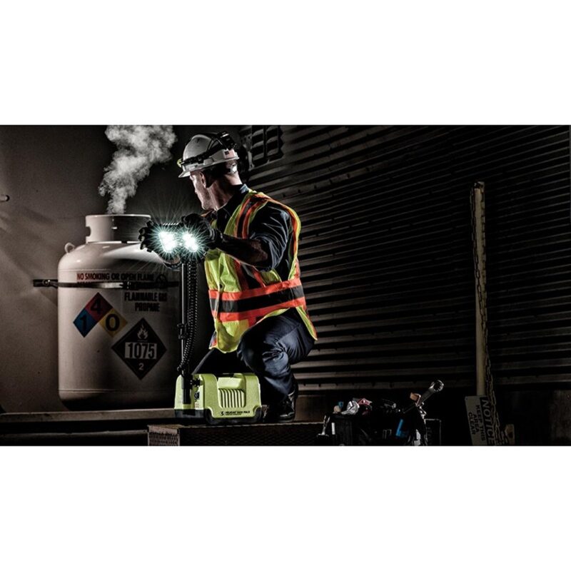 Pelican 9455 RALS Hazardous Location Approved Yellow - Class I Div 1 ATEX Zone 0 1600 Lumens Remote Area Light 094550-0000-245