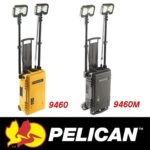 Pelican 9460M RALS Gen 3 Black Mobile Remote Area Lighting System 12000 Lumens Dual Heads - Waterproof Wheeled Intelligent Control Work Light 094600-0012-110