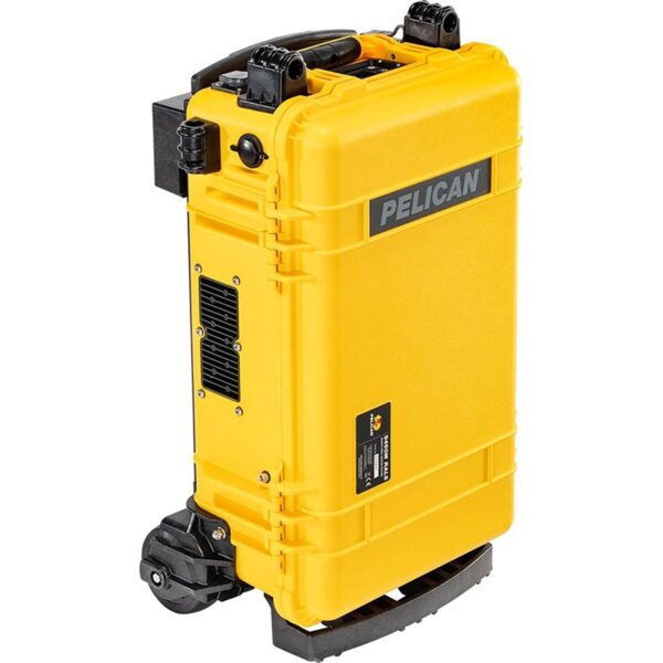 Pelican 9460M RALS Gen 3 Yellow Mobile Remote Area Lighting System 12000 Lumens Dual Heads - Waterproof Wheeled Intelligent Control Work Light 094600-0012-245