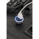 Pelican 9470 RALS Gen 3 Black Quad LED Heads Intelligent Control 24000 Lumens - Waterproof Quad Mast Remote Area Lighting System 094700-0002-110