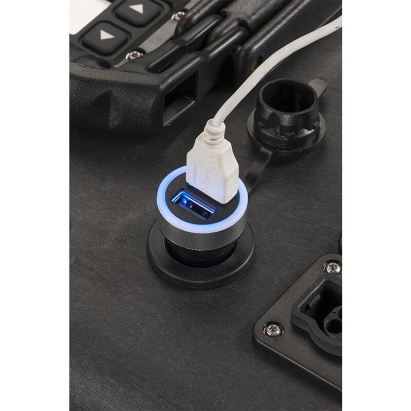 Pelican 9470 RALS Gen 3 Black Quad LED Heads Intelligent Control 24000 Lumens - Waterproof Quad Mast Remote Area Lighting System 094700-0002-110