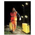 Pelican 9470 RALS Gen 3 Yellow Quad LED Heads Intelligent Control 24000 Lumens - Waterproof Quad Mast Remote Area Lighting System 094700-0002-245