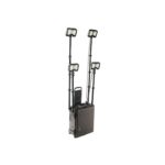 Pelican 9470M RALS Gen 3 Black Mobile Quad LED Heads 24000 Lumens - Waterproof Wheeled Intelligent Control Remote Area Lighting System 094700-0012-110