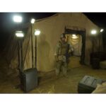 Pelican 9470M RALS Gen 3 Black Mobile Quad LED Heads 24000 Lumens - Waterproof Wheeled Intelligent Control Remote Area Lighting System 094700-0012-110